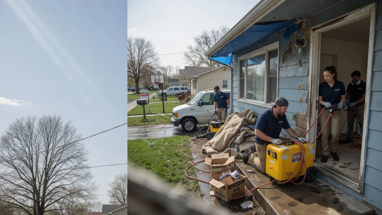 Basement Flood Cleanup in Princeton, TX near me